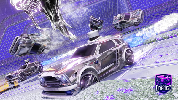 A Rocket League car design from Alcheenoe