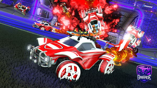 A Rocket League car design from koryan12