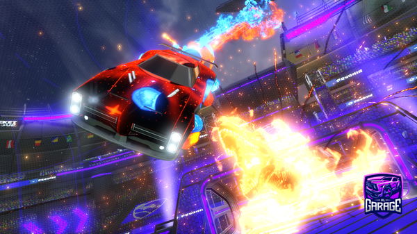 A Rocket League car design from PSN_VJakek