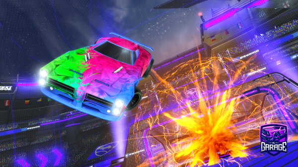 A Rocket League car design from no_friends429