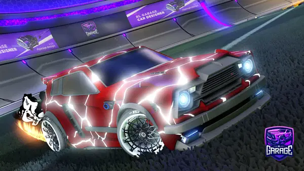 A Rocket League car design from Darysky0