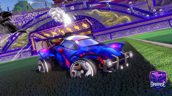 A Rocket League car design from Fazemwk575