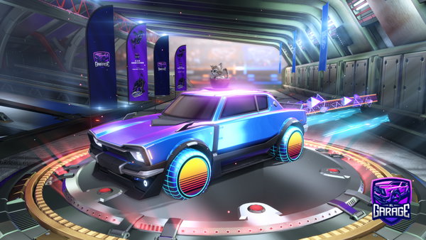 A Rocket League car design from IronArcher