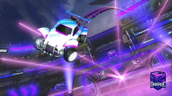 A Rocket League car design from PoggyPaulinylol