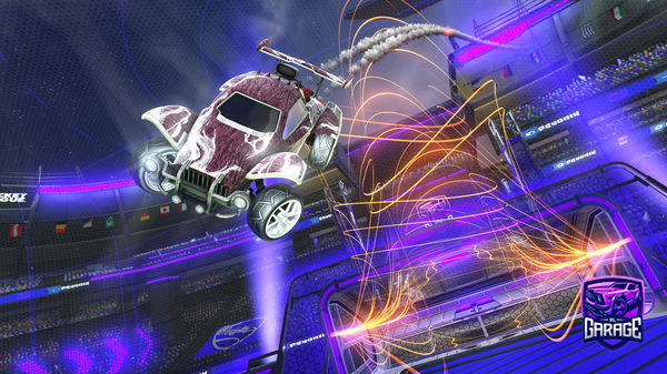 A Rocket League car design from ManemeJeff