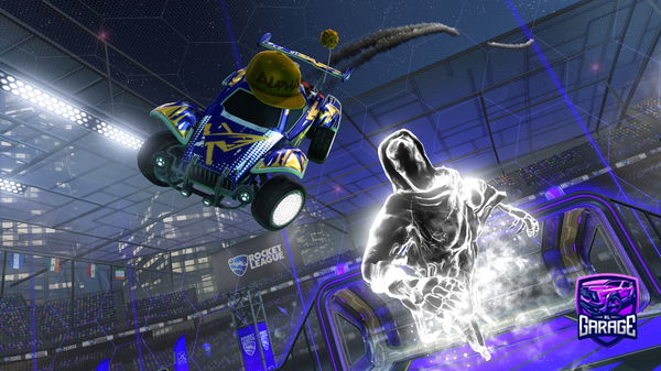 A Rocket League car design from MaxRL123