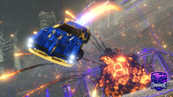 A Rocket League car design from MrZircon