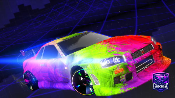 A Rocket League car design from GAMEFISH