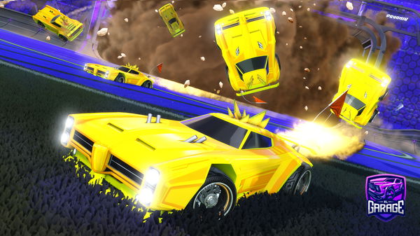 A Rocket League car design from findus_on_youtube