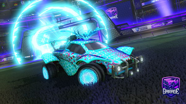A Rocket League car design from Daea13000