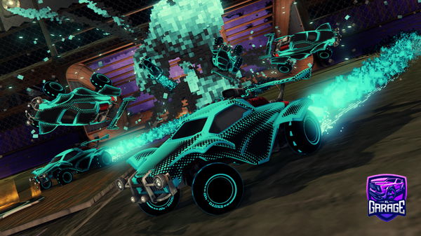 A Rocket League car design from Ludar