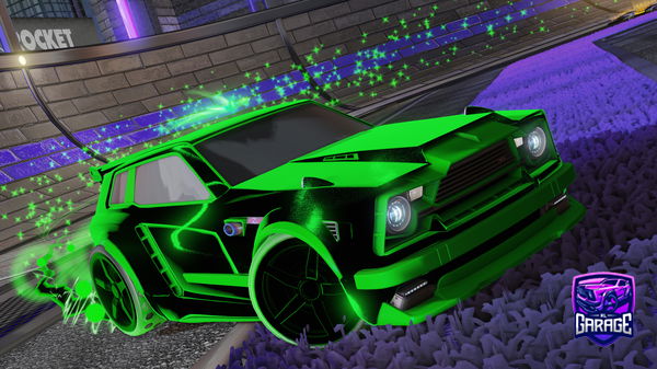 A Rocket League car design from Fostalicska2000