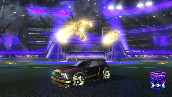 A Rocket League car design from Oyaro2323