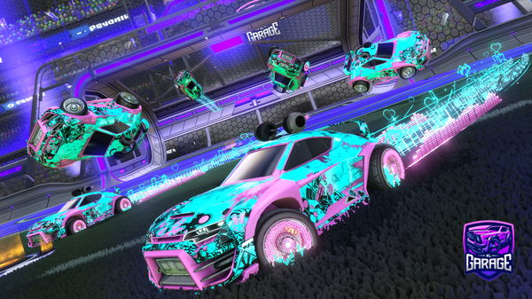 A Rocket League car design from JasonThe_13th