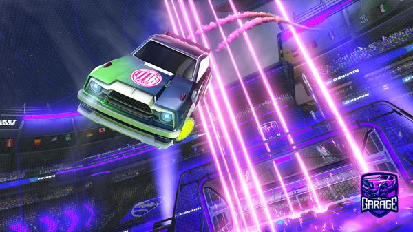 A Rocket League car design from Itz_king_cris