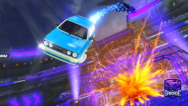 A Rocket League car design from Alannmn13
