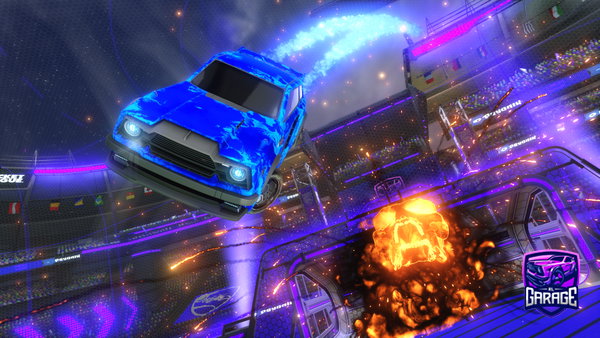 A Rocket League car design from ikderrick