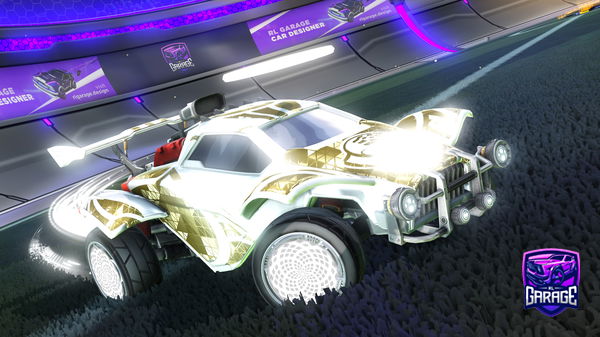 A Rocket League car design from monkeyXZORO