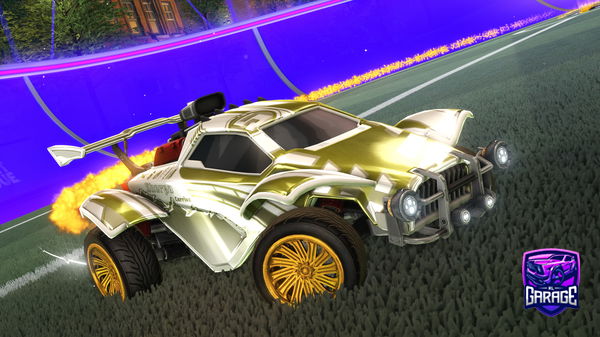 A Rocket League car design from Seagu11s