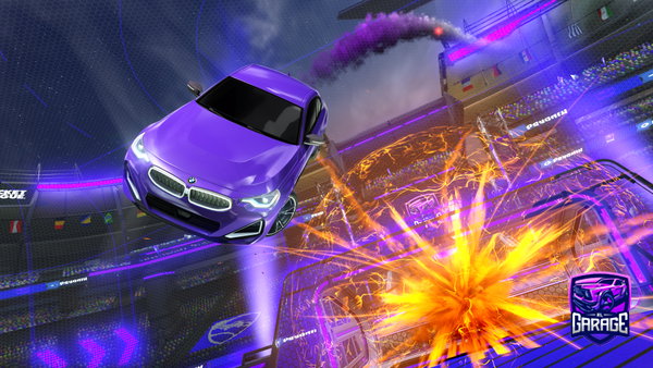 A Rocket League car design from Keylesslynx