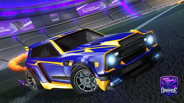 A Rocket League car design from Unicron2