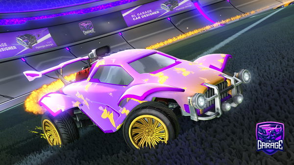 A Rocket League car design from 999Trix_Rl