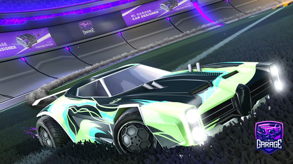 A Rocket League car design from IzarRL