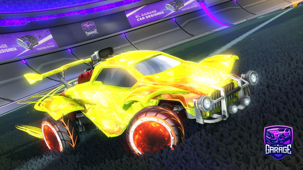 A Rocket League car design from toxicblades9631