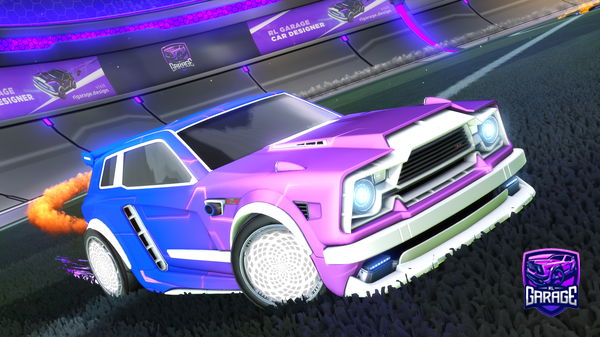 A Rocket League car design from Zombie_bark