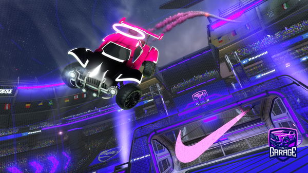 A Rocket League car design from TTimer