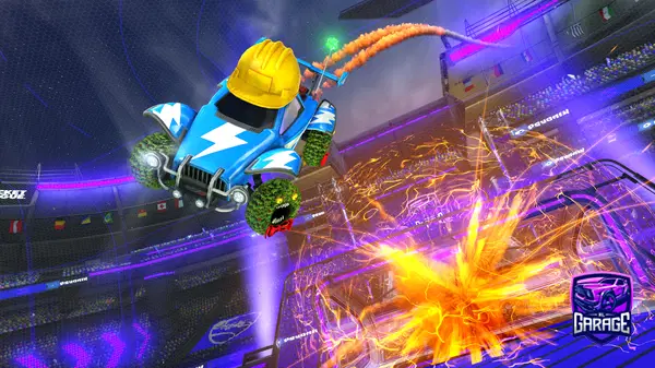 A Rocket League car design from Azaleq