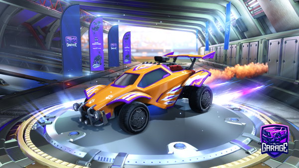 A Rocket League car design from AllianceLunasola