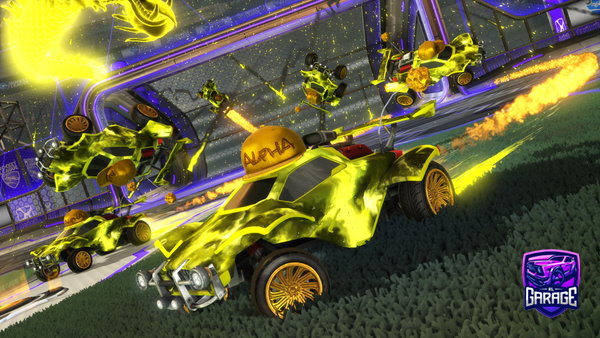 A Rocket League car design from That1Gamer