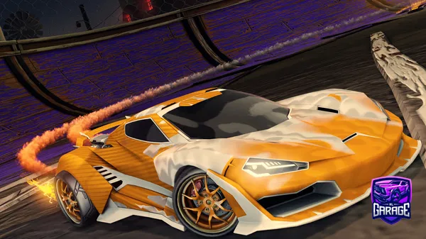 A Rocket League car design from Pliazok