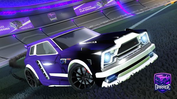 A Rocket League car design from VstarGamer