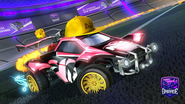 A Rocket League car design from Vpqlh