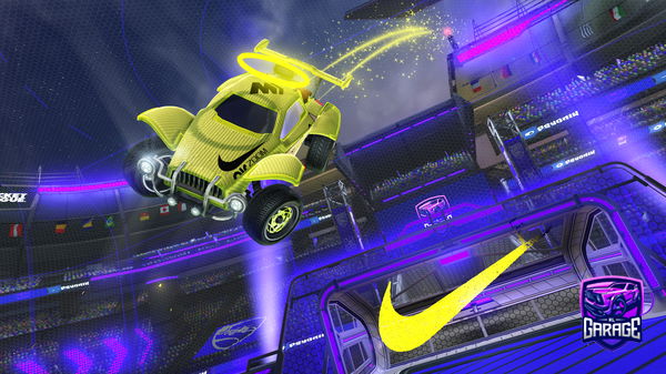 A Rocket League car design from Clixiqui