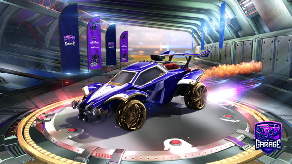 A Rocket League car design from wesIey