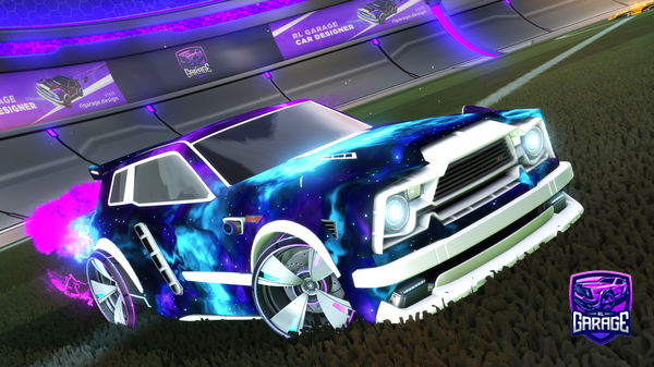 A Rocket League car design from Nagelneuer_Benz