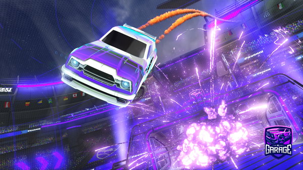 A Rocket League car design from Rhyotoxy