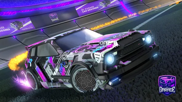 A Rocket League car design from savage176