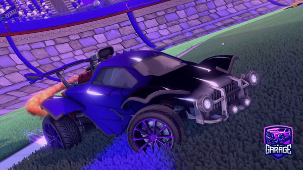 A Rocket League car design from Saxell