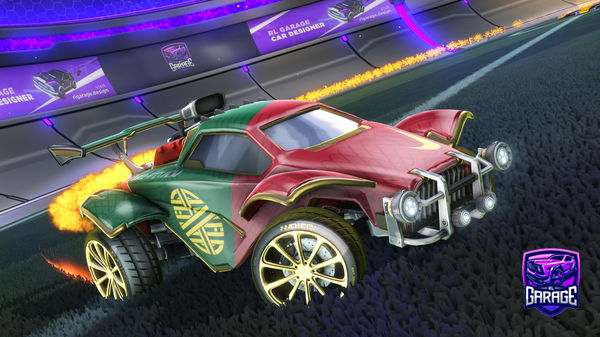 A Rocket League car design from goncalv911