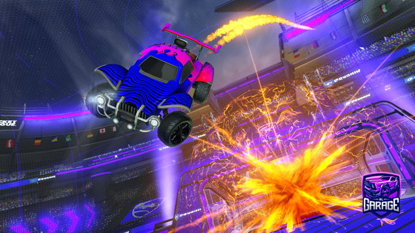 A Rocket League car design from Johannes928