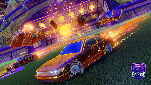 A Rocket League car design from Cellingflick