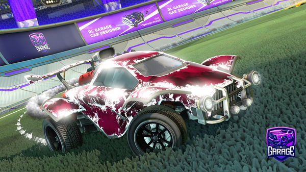 A Rocket League car design from stuckilivio
