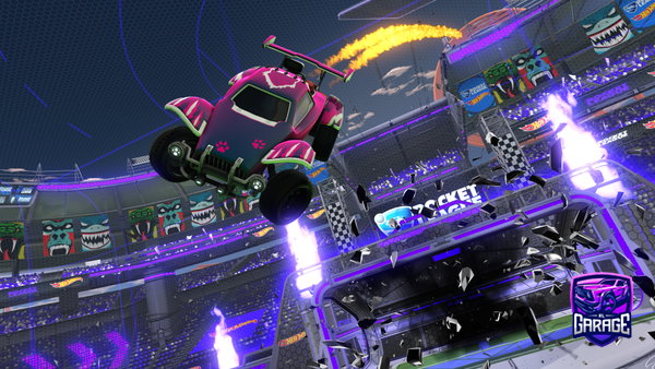 A Rocket League car design from Midnight7x
