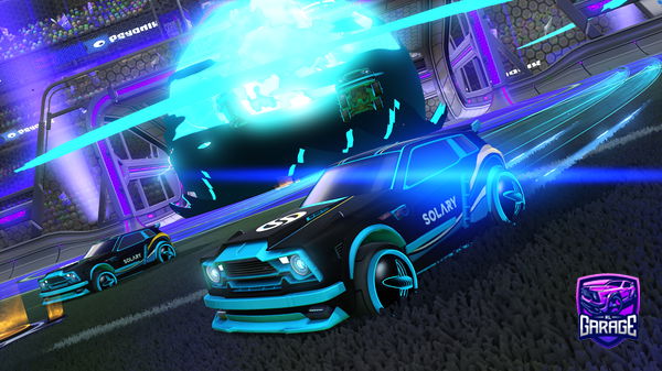 A Rocket League car design from sneakers81