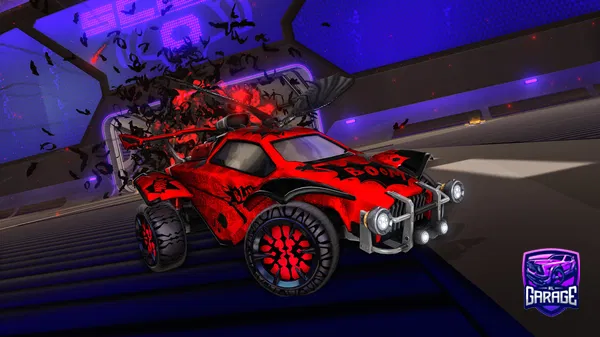 A Rocket League car design from SuperMommy