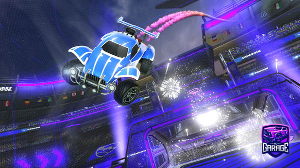 A Rocket League car design from yogxrt